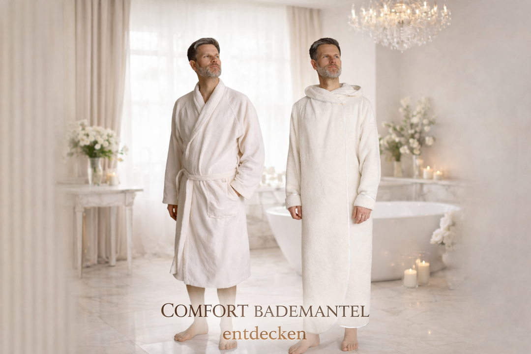 Luxusbademantel kaufen: Die wichtigsten Qualitätsmerkmale beim hochwertigen Saunabademantel